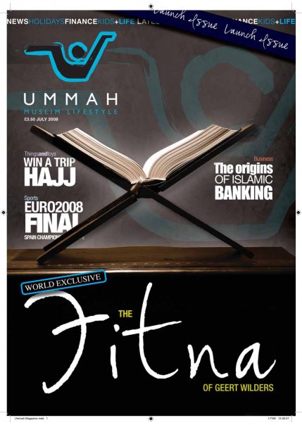 ummah magazine cover 1
